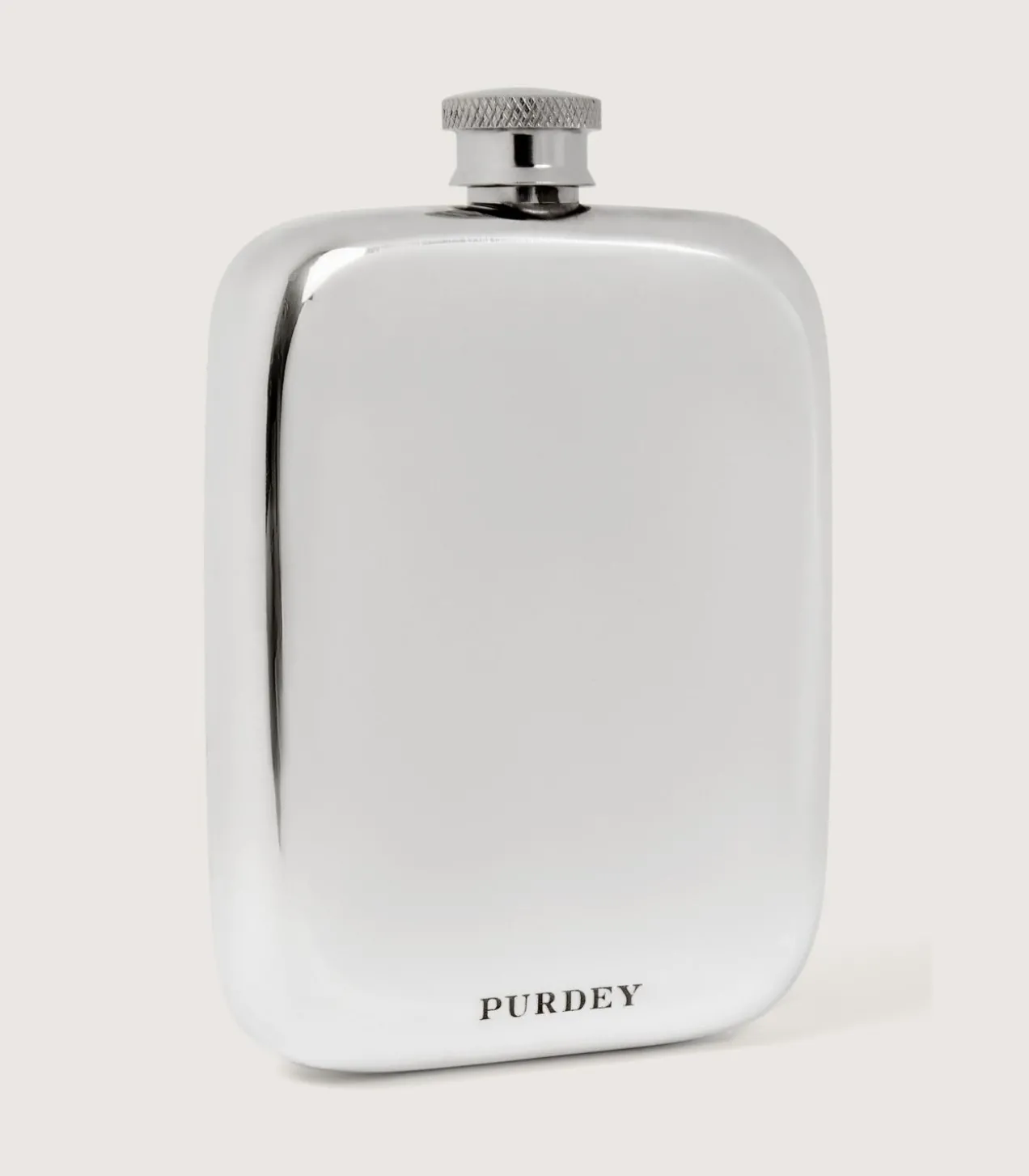 6 Oz Pewter Hip Flask With Sporter Engraving In Steel