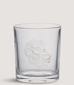 Big Five Crystal Tumbler - Lion