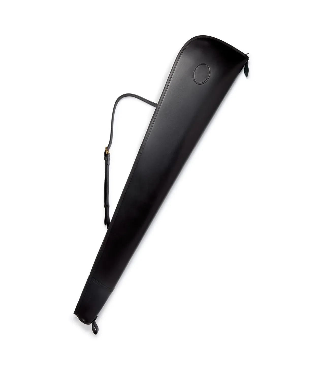 Bridle Leather Slip - Sheepskin Lined In Dark Brown