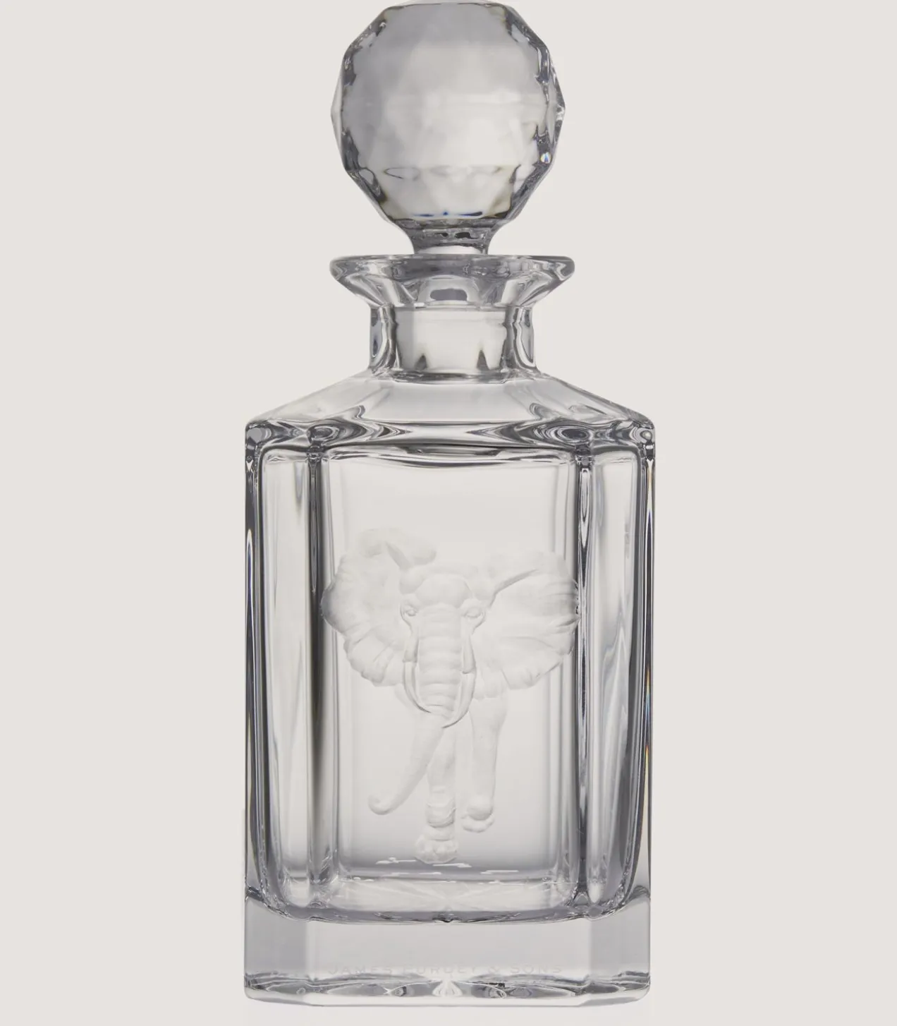 Crystal Decanter - Elephant