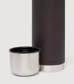 Leather Covered Steel Thermos