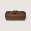 Leather Holdall Suiter Decoy In Cognac
