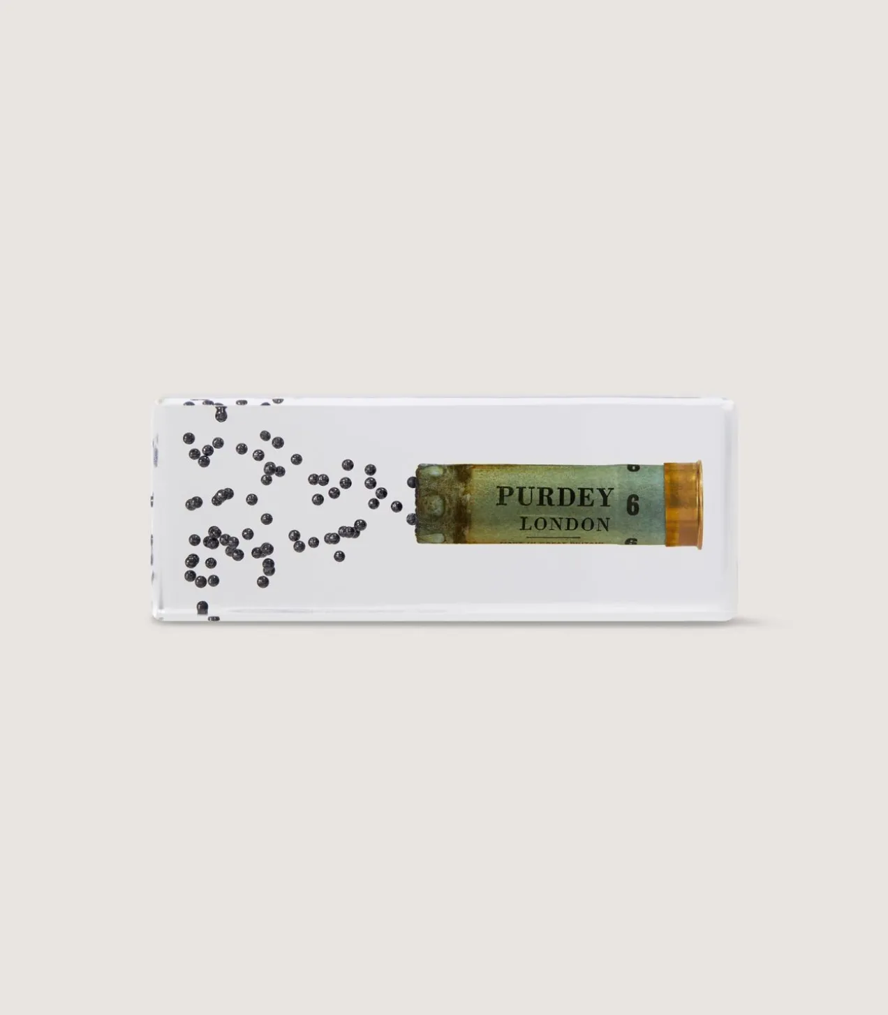 Limited Edition Purdey London 6 Paperweight