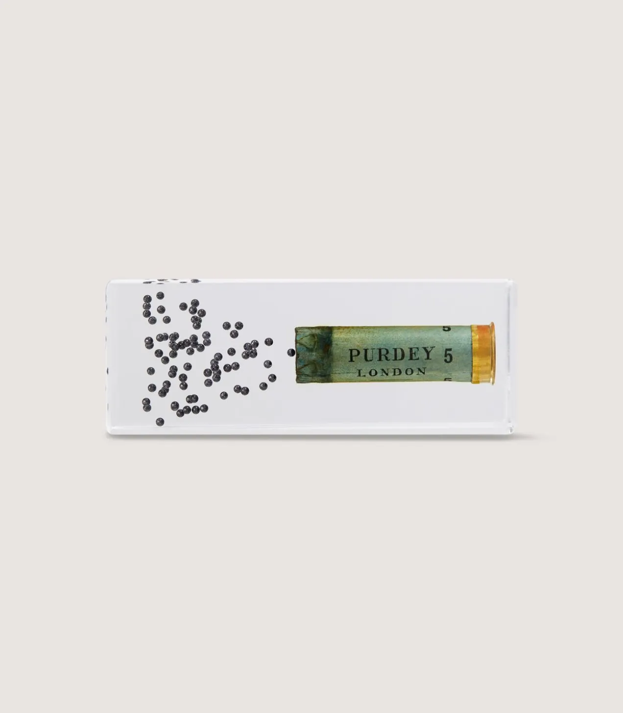 Limited Edition Purdey London 5 Paperweight