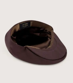 Litton Short Peak Ventile Cap In Brown