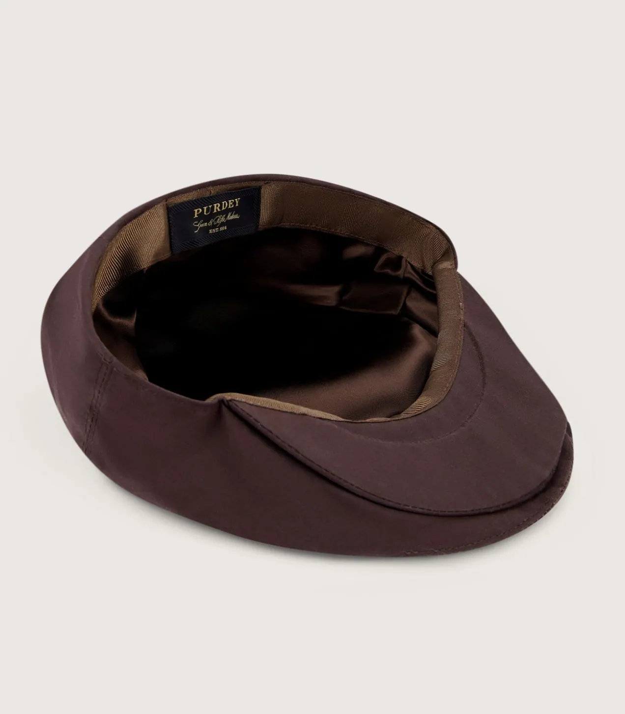 Litton Short Peak Ventile Cap In Brown