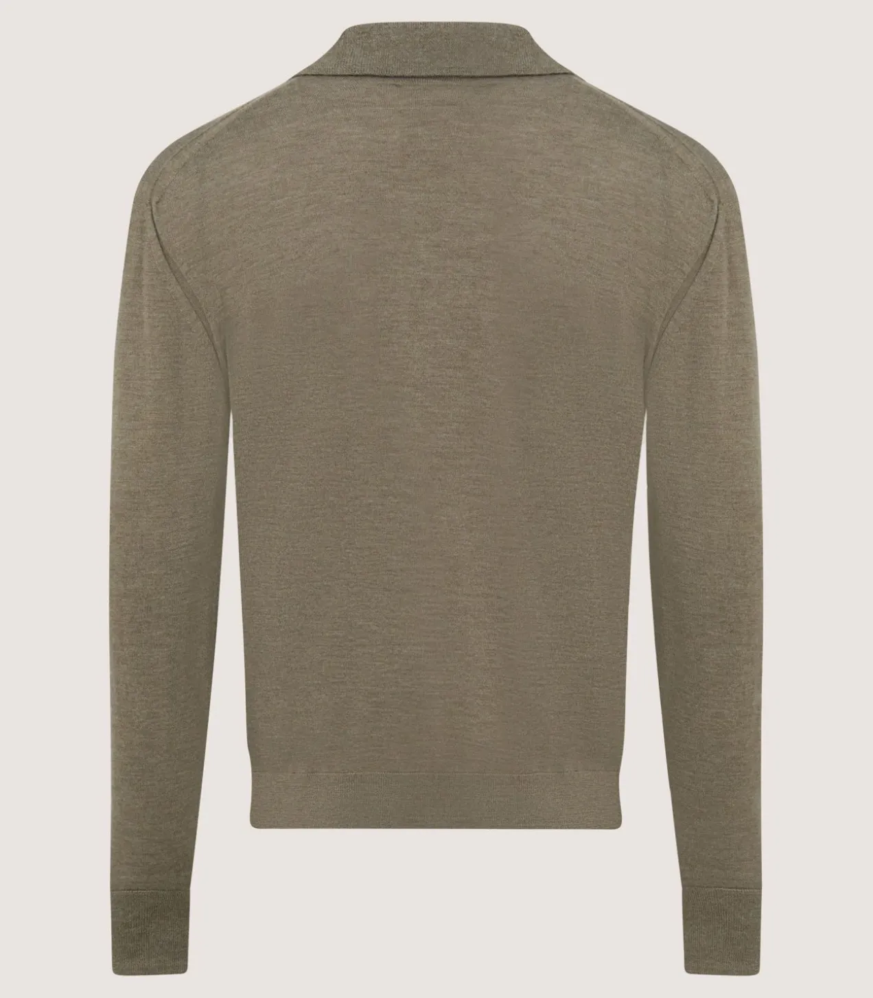 Men'S Cashmere Duke Polo In Taupe