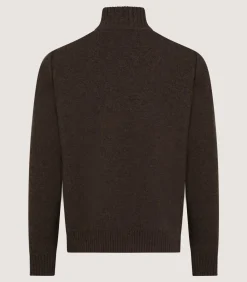 Men'S Cashmere Quarter Zip Sweater