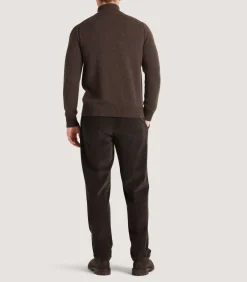 Men'S Cashmere Quarter Zip Sweater
