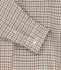 Men'S Club Check Double Pocket Shirt