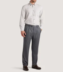 Men'S Cotton Cashmere Button Down Shirt