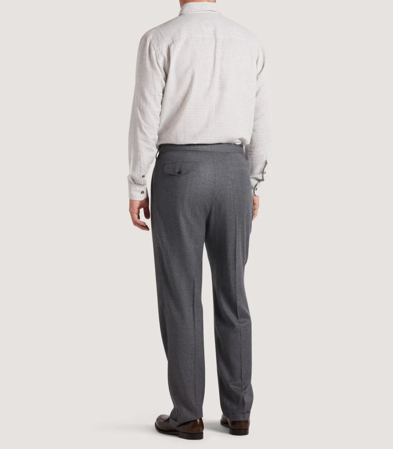 Men'S Cotton Cashmere Button Down Shirt