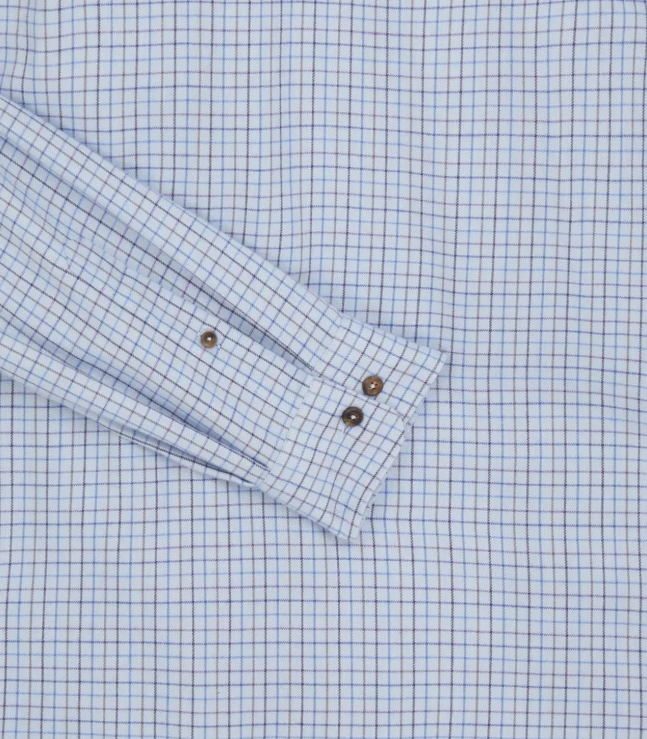 Men'S Cotton Cashmere Sporting Shirt In Loch Blue