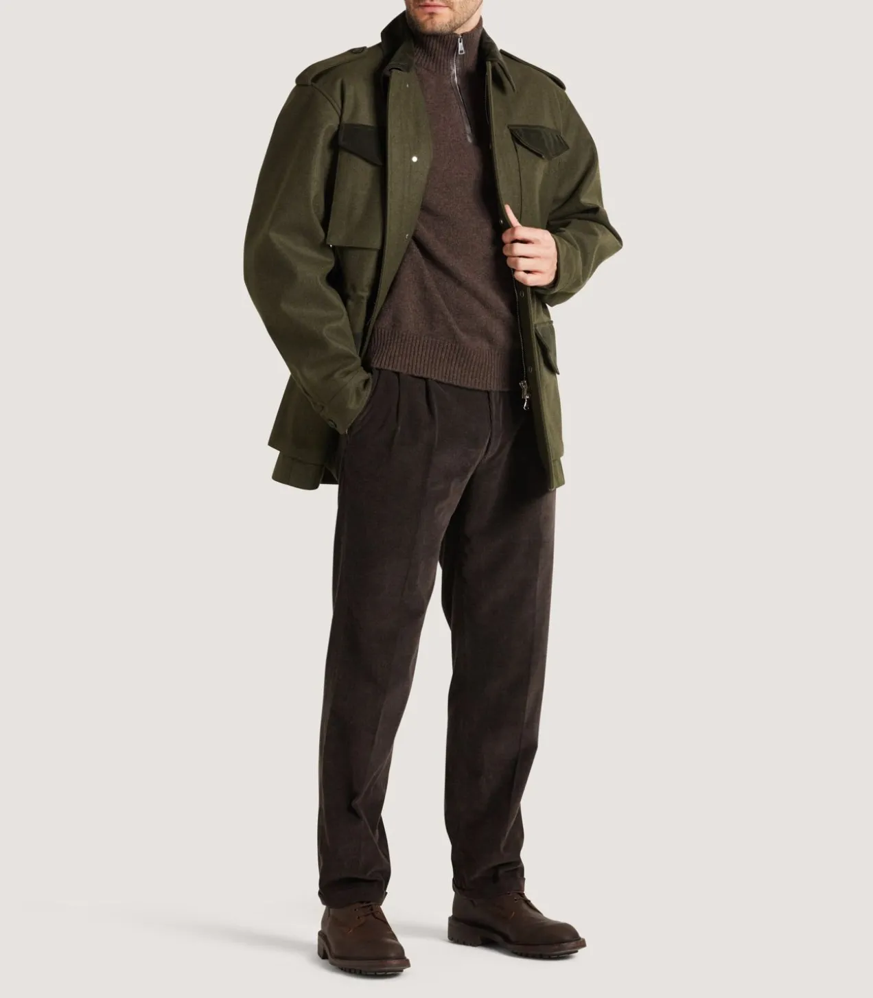 Men'S Loden Field Jacket