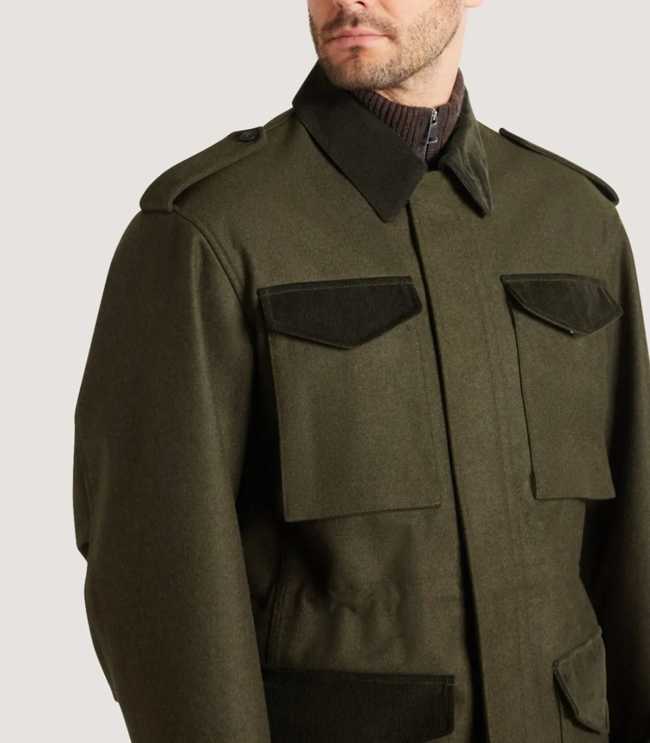 Men'S Loden Field Jacket