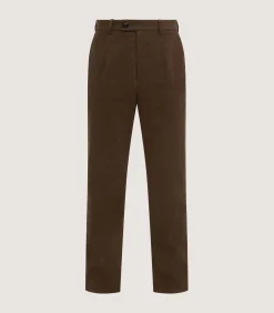 Men'S Moleskin Flat Front Sporting Trouser