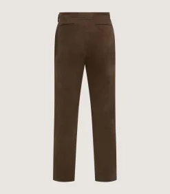 Men'S Moleskin Flat Front Sporting Trouser