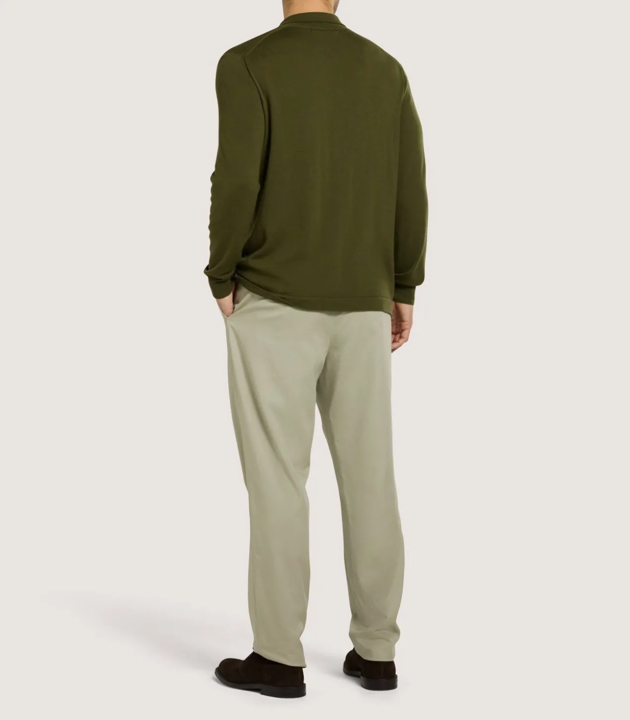 Men'S Performance Twill Chino In Stone