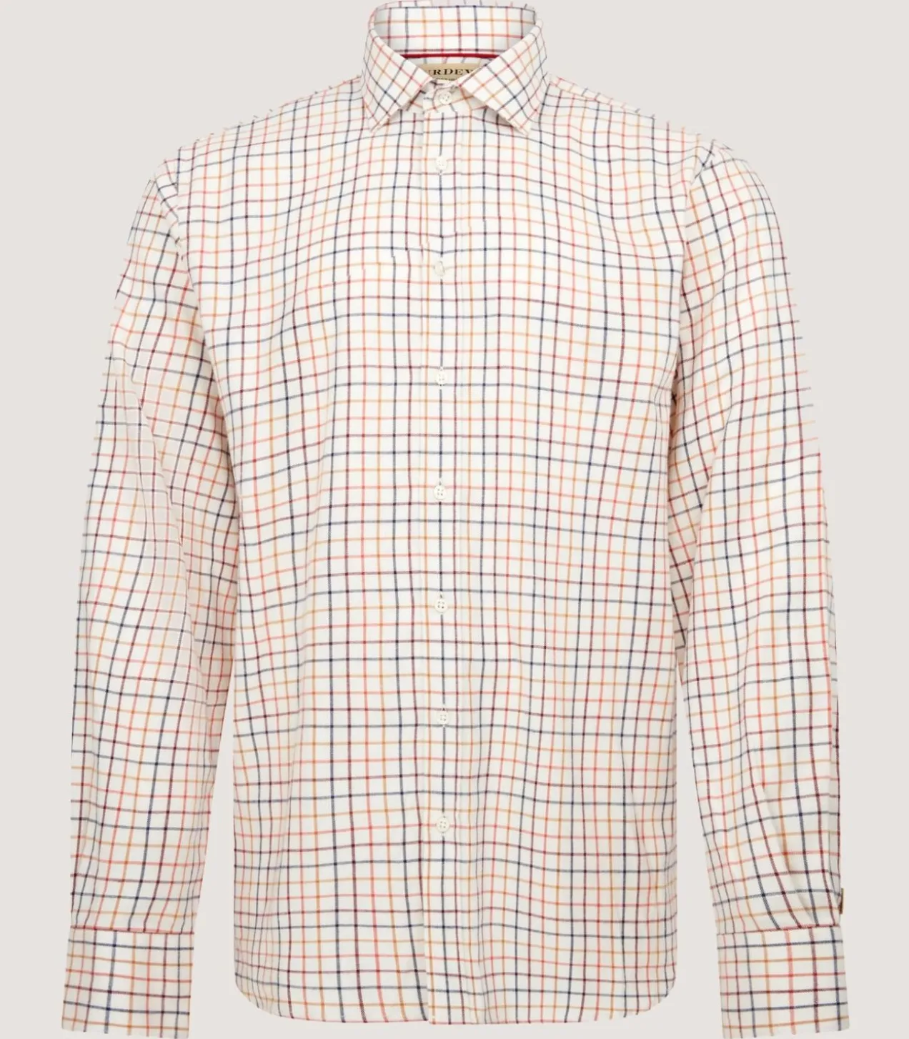 Men'S Purdey Fit Tattersall Shirt In Multi