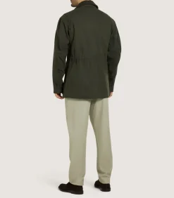 Men'S Range Coat In Dark Olive