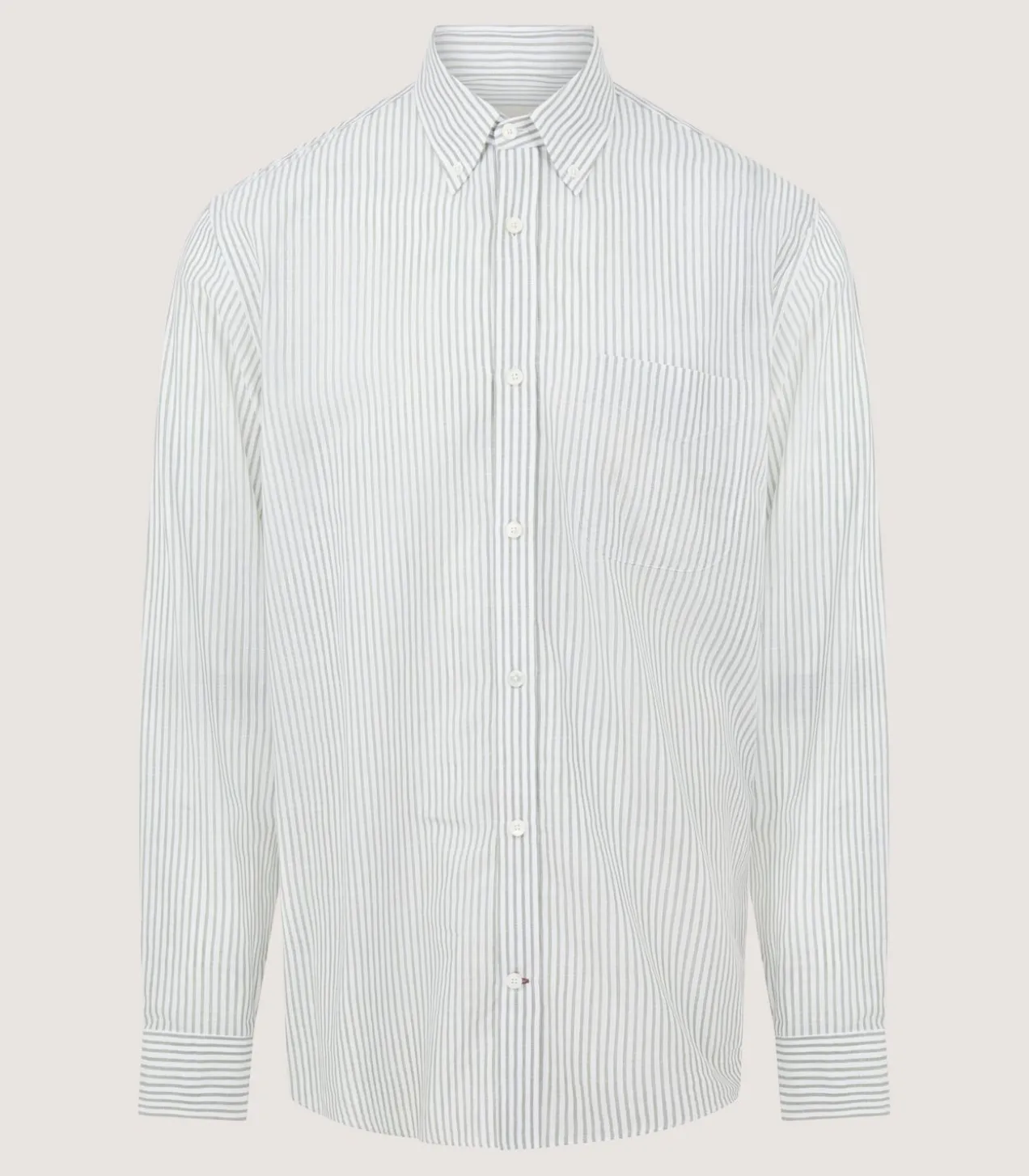 Men'S Sage Button Down Shirt