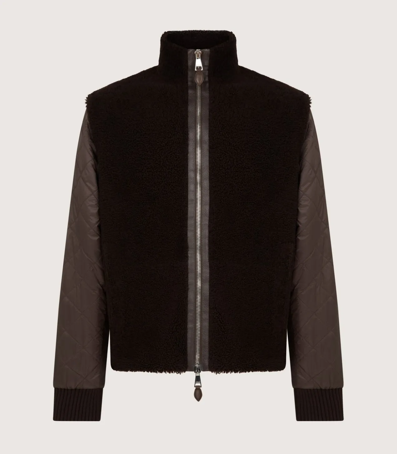 Men'S Shearling Gilet