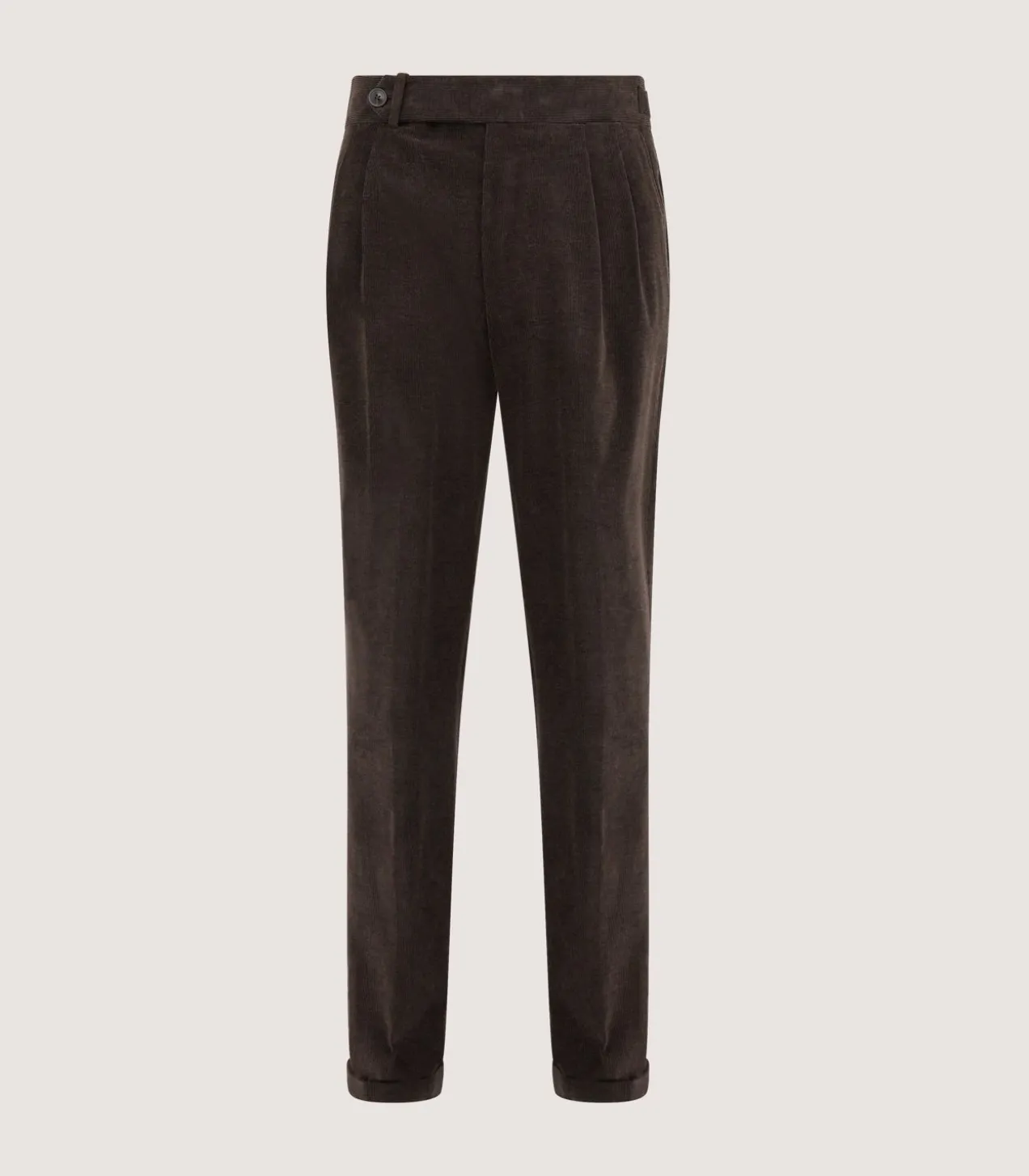 Men'S Side Buckle Trouser In Ebony