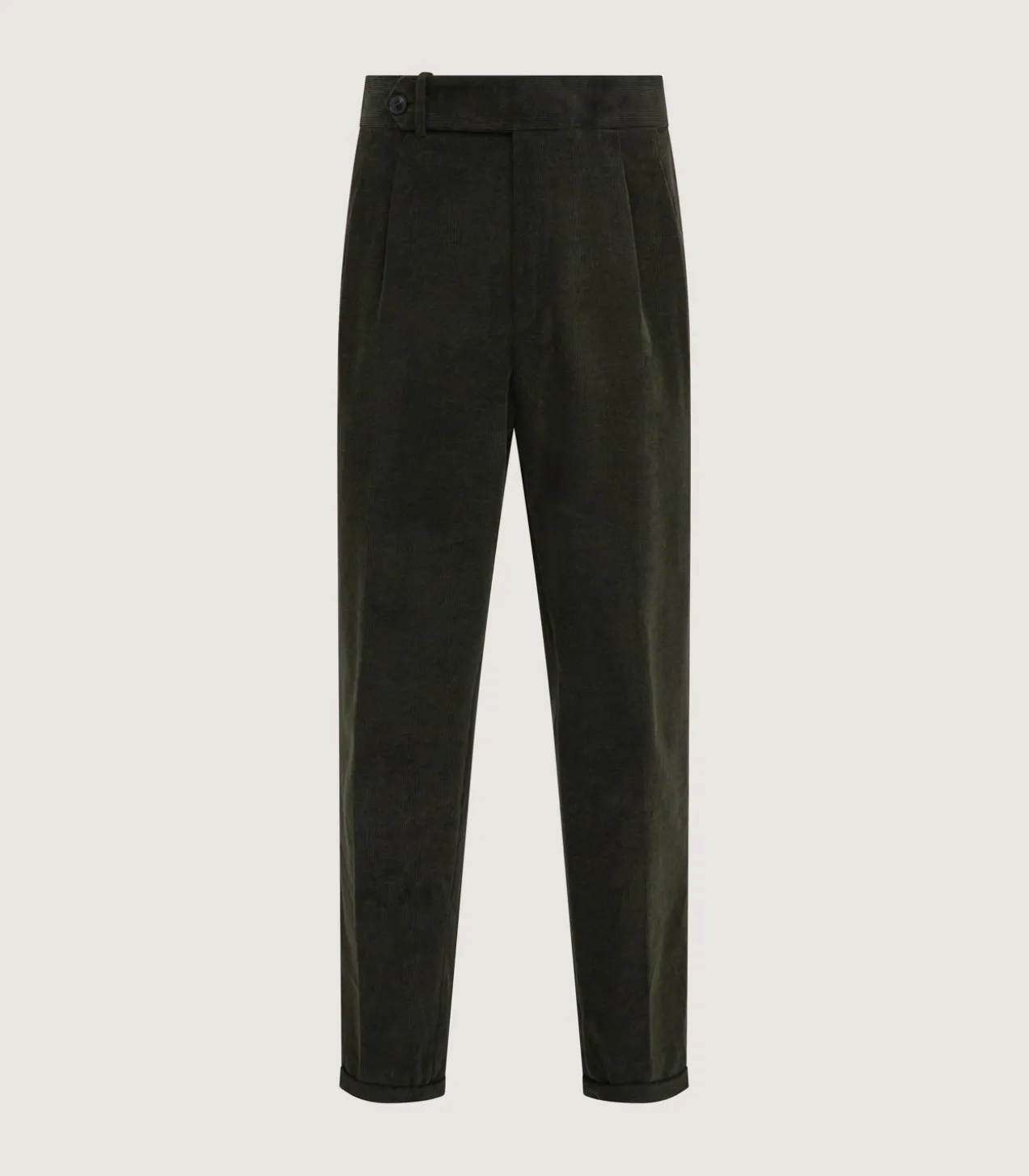 Men'S Side Buckle Trouser In Loden