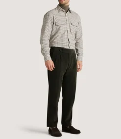 Men'S Side Buckle Trouser In Loden