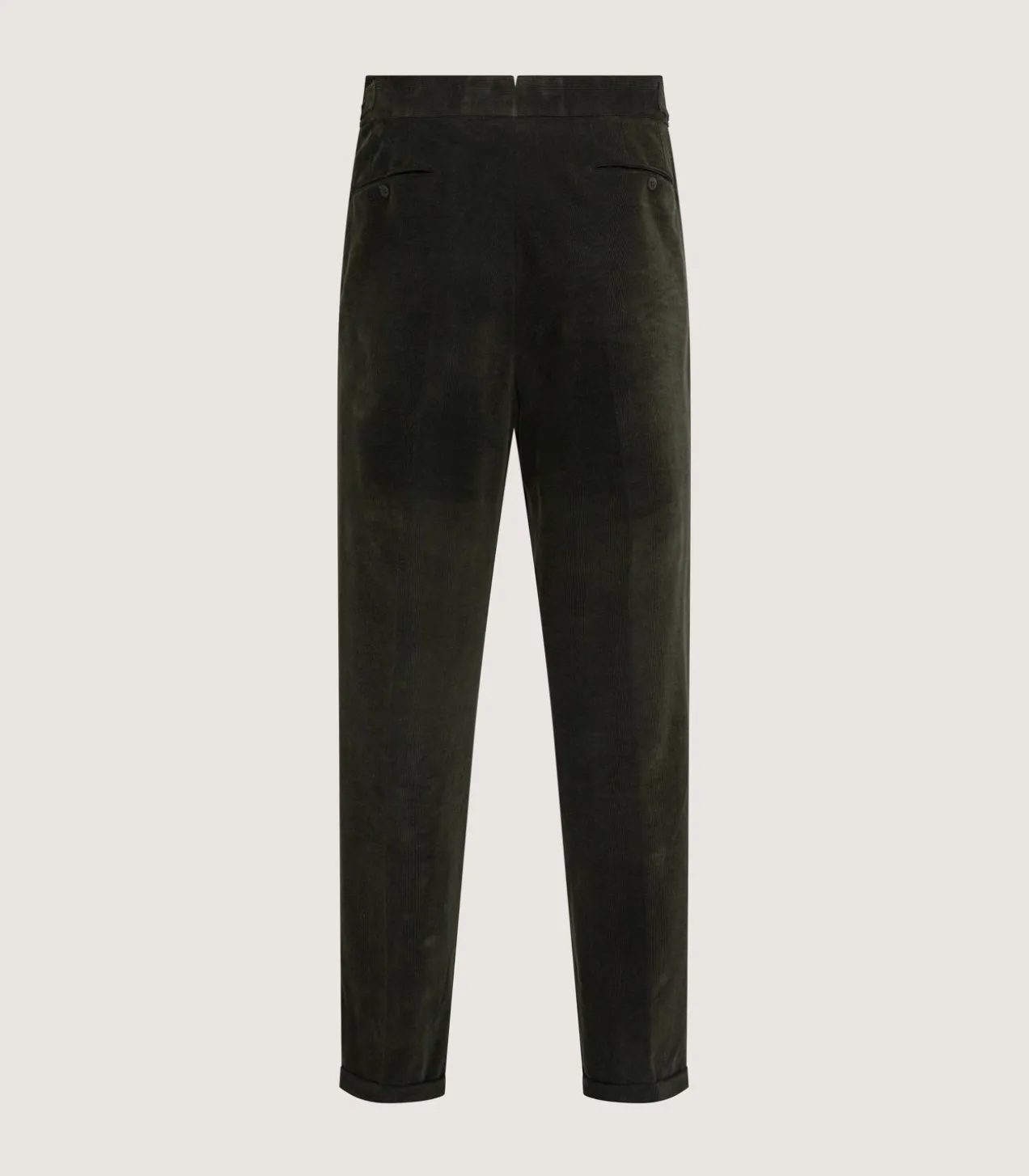 Men'S Side Buckle Trouser In Loden