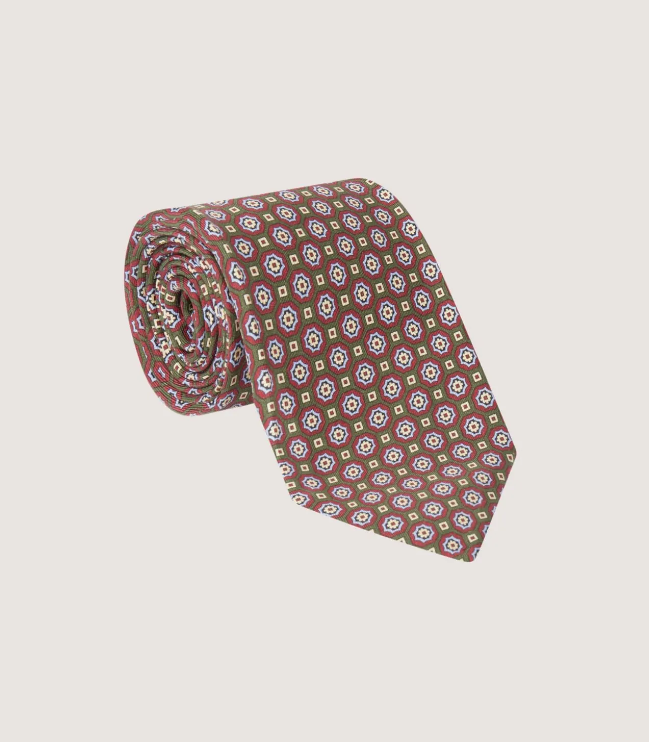 Men'S Small Medallion Tie