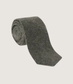 Men'S Solid Cashmere Tie
