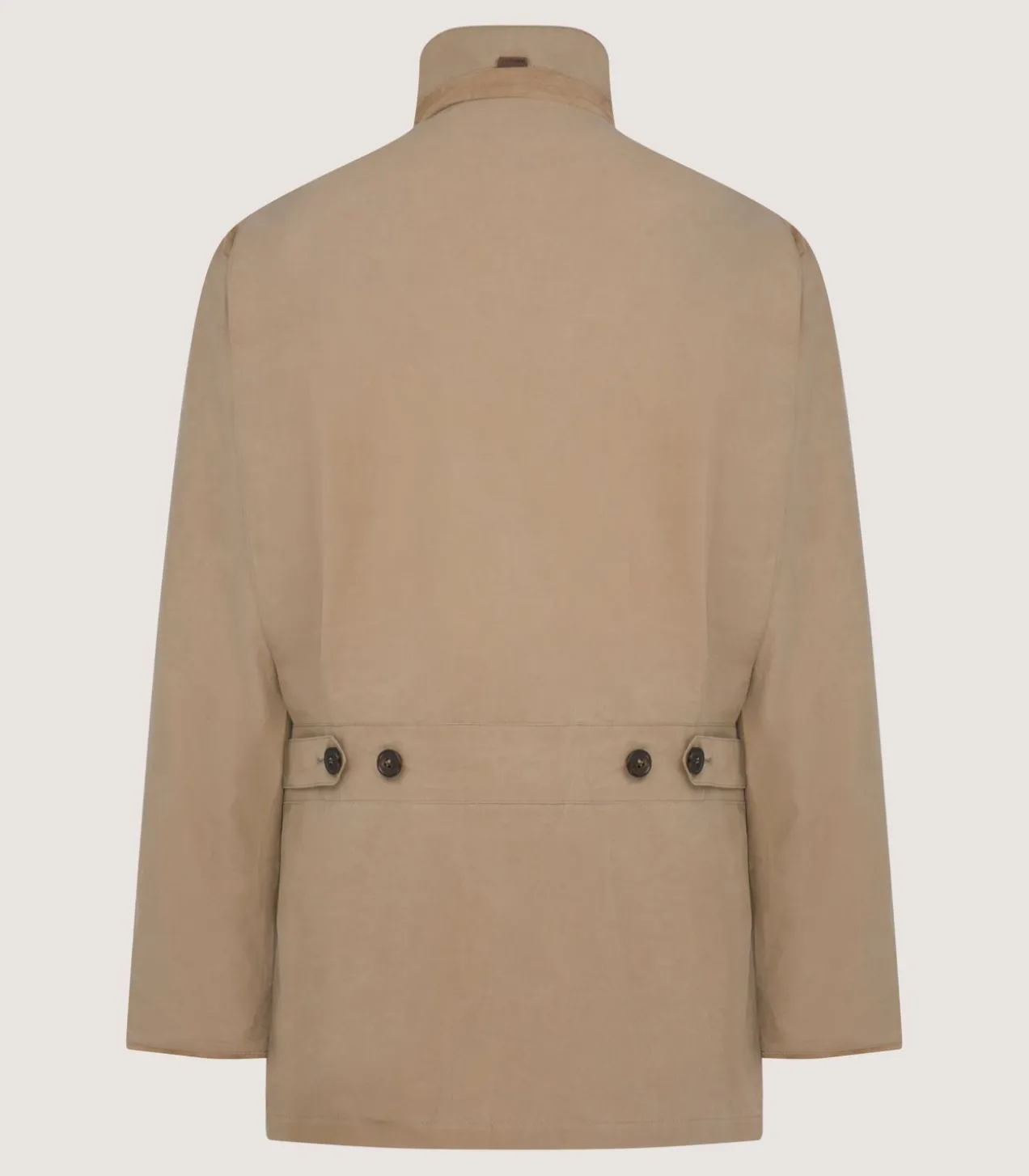 Men'S Summer Dry Wax Field Coat In Taupe