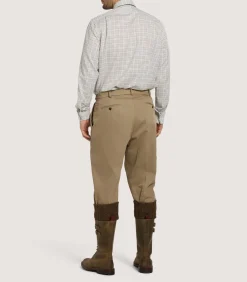 Men'S Summer Sporting Half Tattersall Double Cuff Shirt