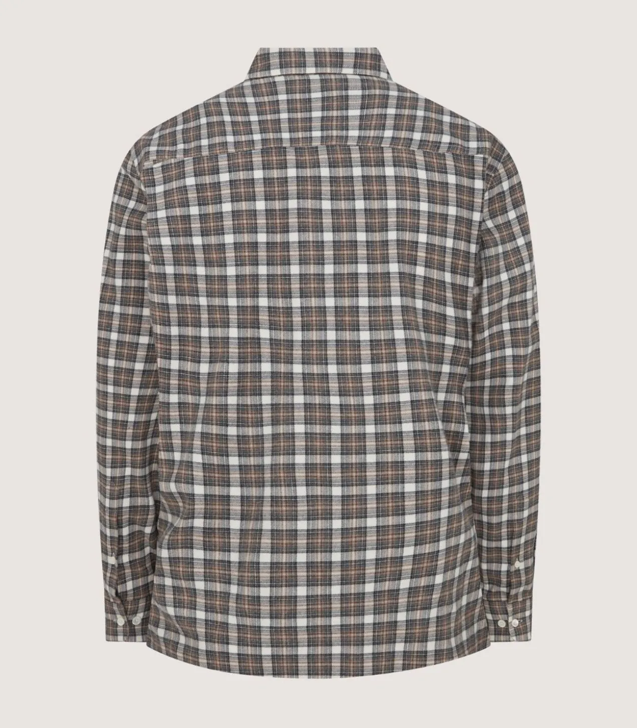 Men'S Tartan Double Pocket Shirt