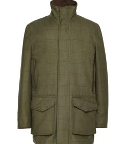 Men'S Technical Tweed Field Coat In Bembridge