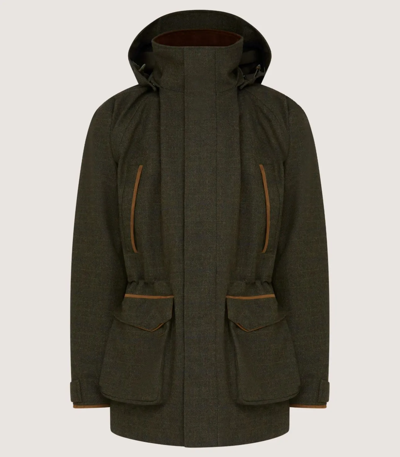 Men'S Technical Tweed Yorkshire Field Coat In Strathbeg