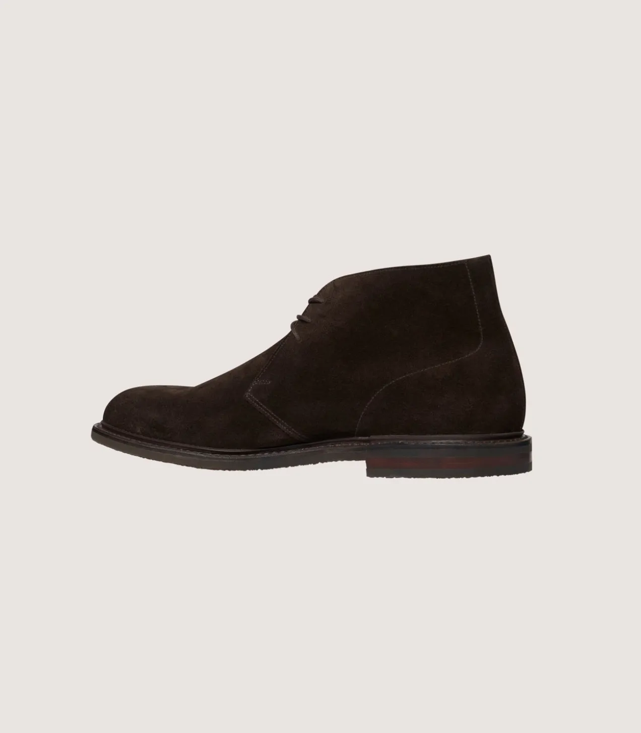 Men'S Unlined Desert Boot Vibram Crepe Rubber Sole
