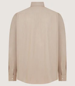 Men'S Wide Herringbone Double Pocket Shirt