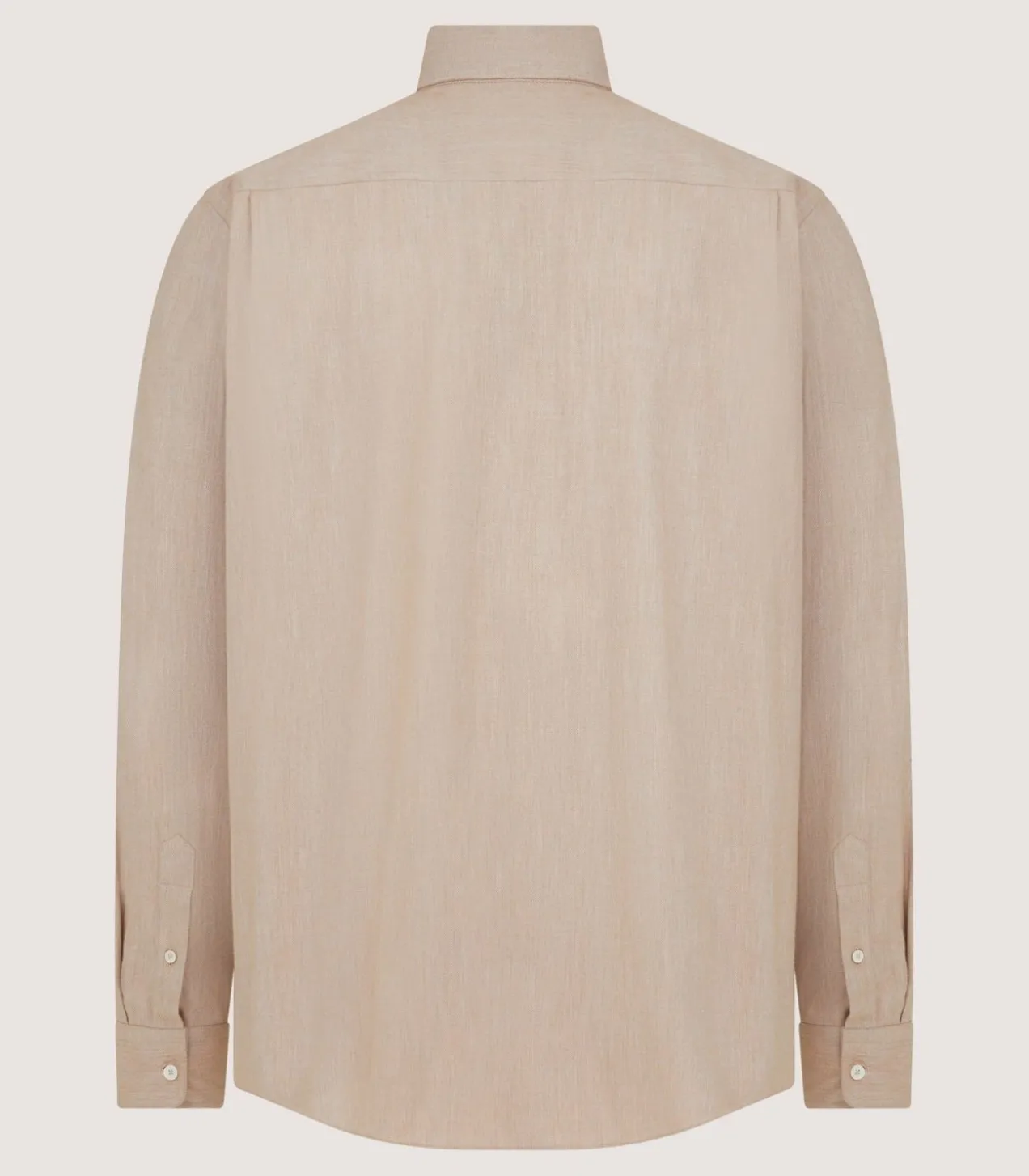 Men'S Wide Herringbone Double Pocket Shirt