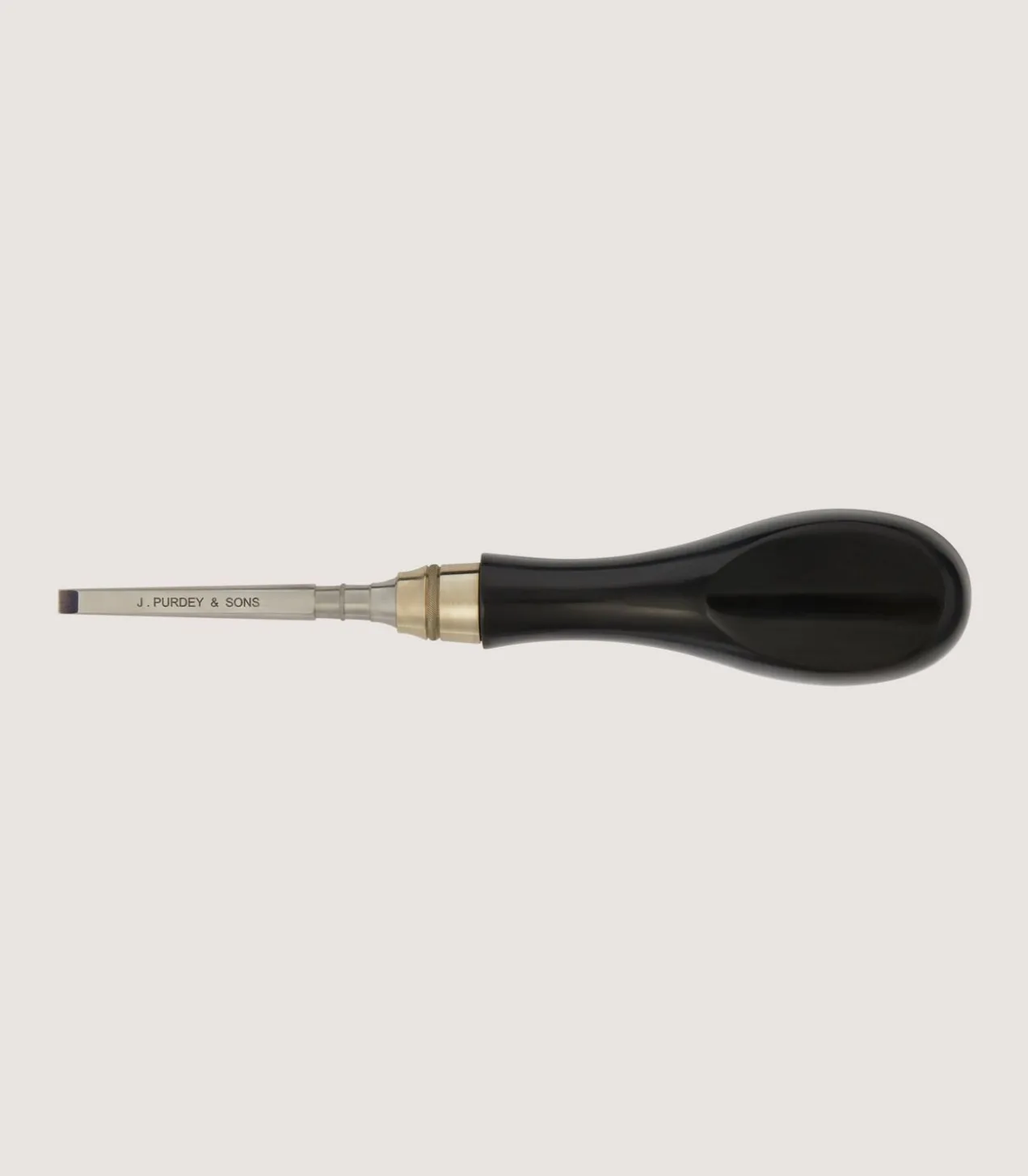 Purdey Horn Turn Screw 4.5Mm In Dark Horn