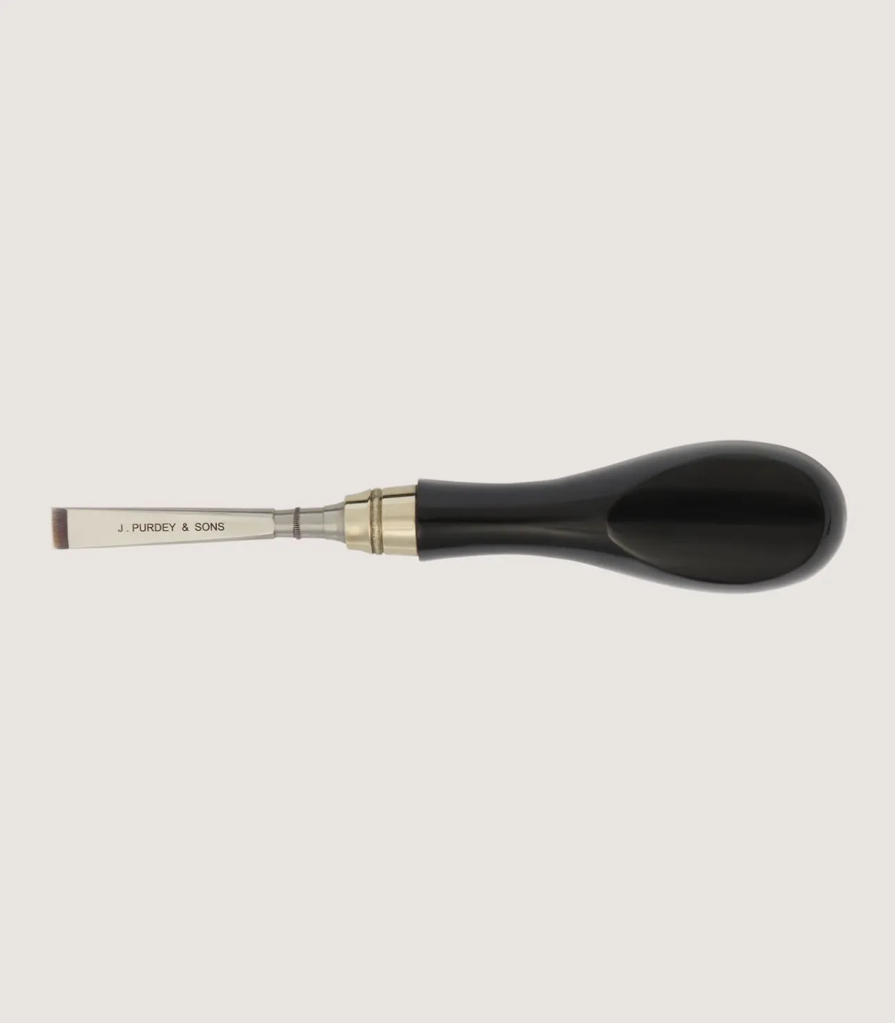 Purdey Horn Turn Screw 9Mm In Dark Horn