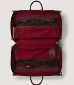 Side-By-Side Weekend Bag In Moss Green