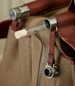 Side-By-Side Weekend Bag In Moss Green