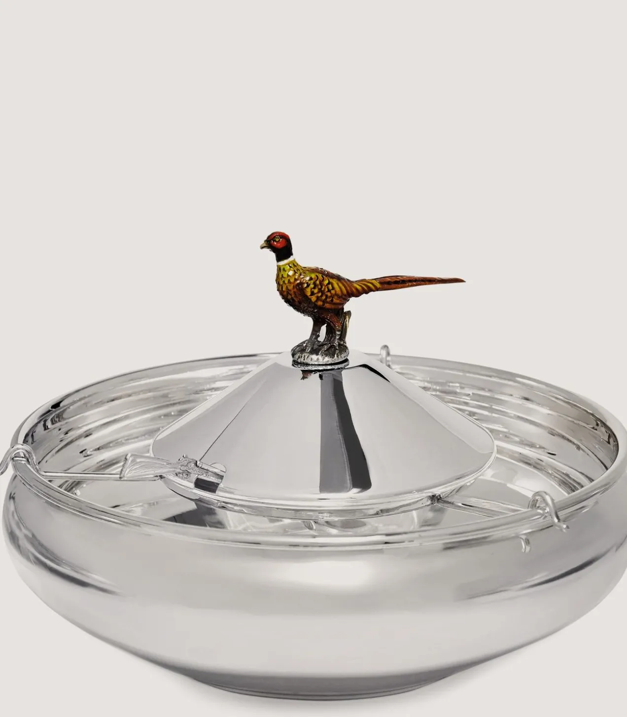 Silver Caviar Dish In Silver