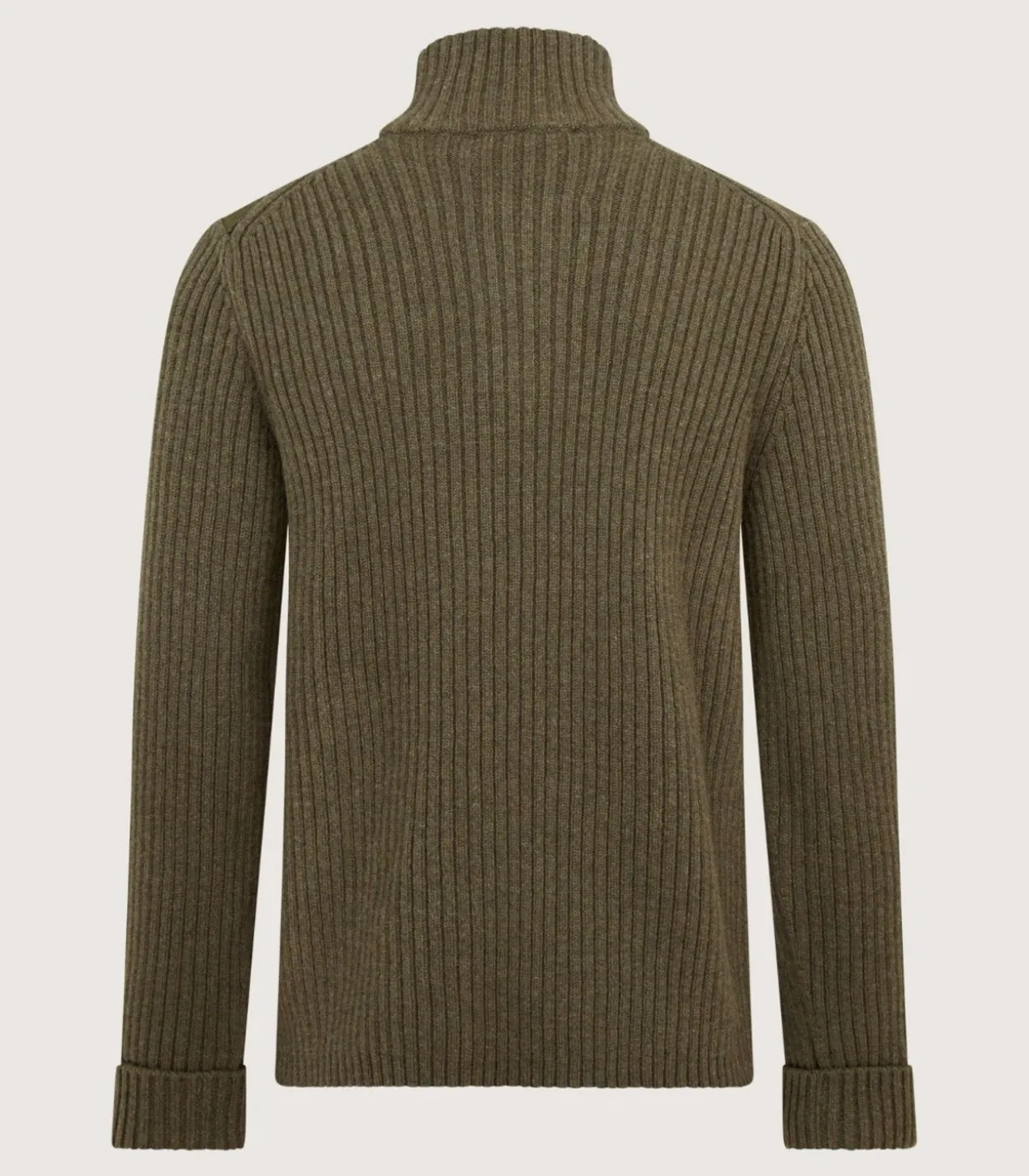 Unisex Quarter Zip Commando Sweater