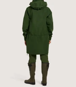 Unisex Technical Atholl Smock In Rifle Green