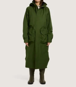 Unisex Technical Vatersay Sporting Cape In Rifle Green