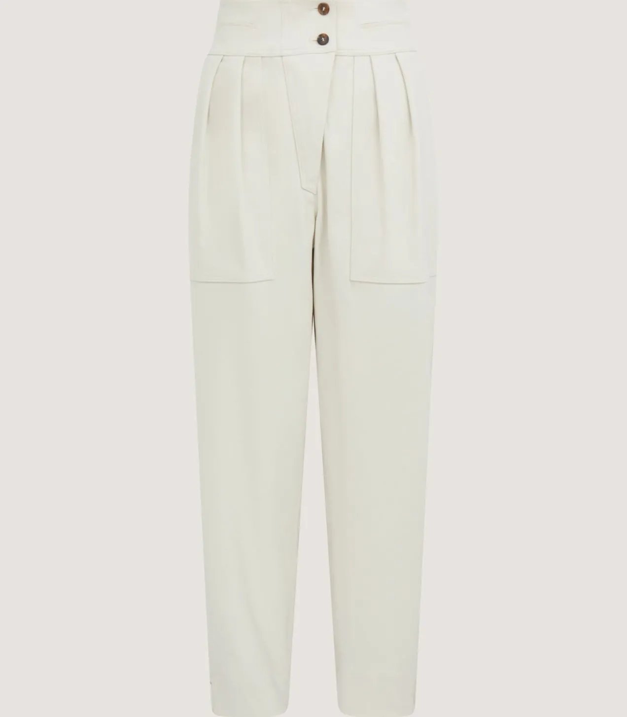 Women'S Brushed Cotton Twill Paddock Trousers In Stone