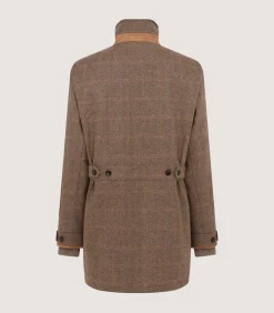 Women'S Cashmere Tweed Raglan Field Coat